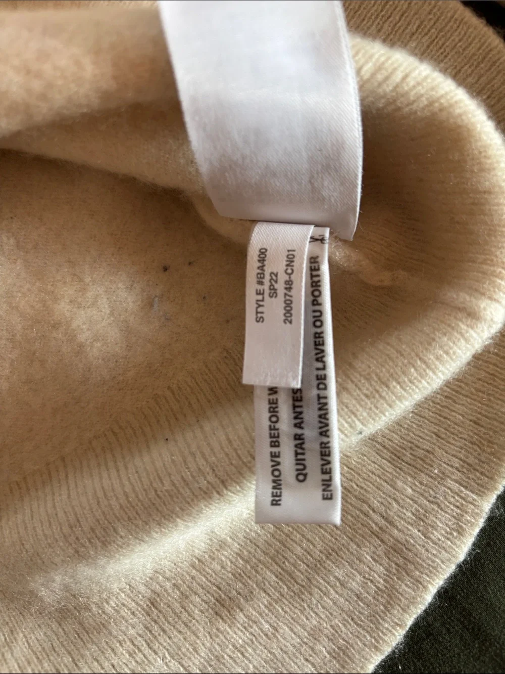 J. Crew Soft Cream Crewneck Sweater